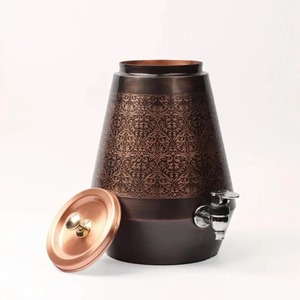 Dispensador de Agua Ayurvédico de Cobre Puro de Doble Pared Ecológico con Grifo de Flujo Fácil para Hogar, Oficina y Eventos, Compre Directamente del Proveedor - Product Image 3