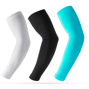 ปลอกแขนรัดกล้ามเนื้อไนลอนสำหรับผู้ชาย UPF50+ สำหรับเล่นกีฬากลางแจ้งในฤดูร้อนและใช้ในยิม - Product Image 3