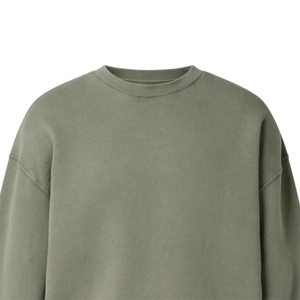Sweat-shirts à manches longues pour hommes, col rond, couleur unie, coupe ample, décontractés, pour l'entraînement, vente en gros, OEM - Product Image 3