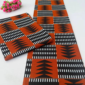 Tissu imprimé à la cire africaine Hitjem Export avec des motifs colorés et une sensation de coton doux pour les vêtements et la mode - Product Image 5