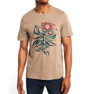 Haute qualité 100% coton hommes T-Shirt de gymnastique séchage rapide élastique luxe Fitness vêtements solide en gros Logo imprimé T-Shirt - Product Image 1