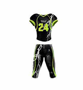 Uniformes de Fútbol Americano Personalizados al por Mayor, Pantalones Cortos y Pantalones Largos Transpirables, Ropa Deportiva Personalizada para Equipos - Product Image 1