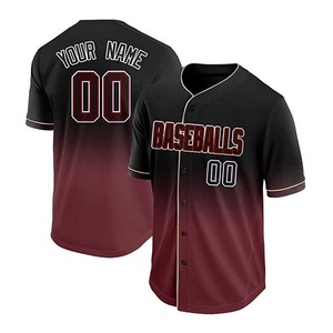 Made to Sample Men's Baseball Jerseys, Personalized Embroidery Moisture-Wicking US Sizing - Product Image 3