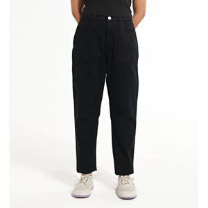 Jeans de mezclilla ajustados de cintura alta para mujer, con tela de algodón elástica, corte elegante, efecto lavado y costuras duraderas - Product Image 5