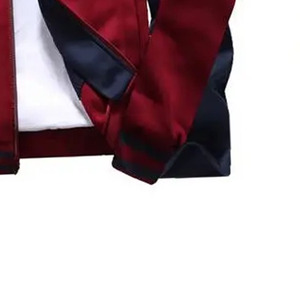 Men's Casual Tracksuit Color Block <b>Zipper</b> <b>Jacket</b> & Pants Set Full Sleeve Stand Collar Autumn Wear Breathable Polyester Cotton - Product Image 5