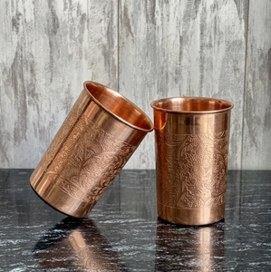 Tasses 100% Cuivre Pur Massif, Grand Gobelet en Cuivre Martelé pour Bière, Lait et Boissons - Product Image 2