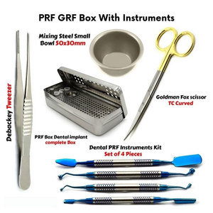 Kit de boîte PRF de qualité supérieure fabriqué au Pakistan, kit de boîte PRF en acier inoxydable, fourniture d'instruments dentaires, kit de boîte PRF - Product Image 1