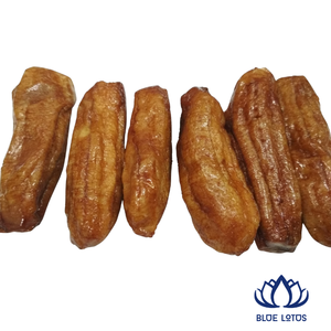 สินค้าขายดี |   กล้วยอบแห้งเนื้อนุ่ม รสหวาน แบบชิ้น บรรจุภัณฑ์สุญญากาศ อายุการเก็บรักษา 12 เดือน จากฟาร์มบลูโลตัส - Product Image 1