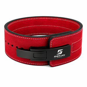 Breathable <b>Waterproof</b> Adjustable Gym Waist <b>Trainer</b> Belts for Powerlifting Weight Lifting Squat Lever Leather Cowhide Non-Slip - Product Image 6