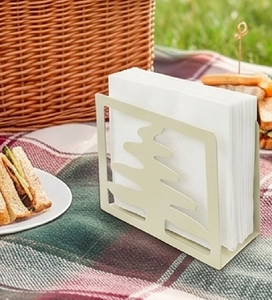 Porta Servilletas de Plástico Moderno con Diseño de Árbol, Estilo Nórdico, de Pie, para Uso en Mesa de Cocina y en el Hogar - Product Image 2