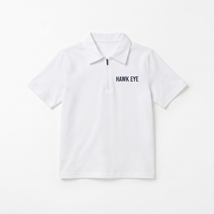Wholesale High Quality Personalized Polo T-Shirt For <b>Kids</b> Custom Design Quarter Zip Regular Fit Leisure Top - Product Image 4