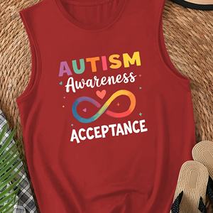 AUTISMO Concienciación Aceptación Chaleco casual para mujer - Product Image 1