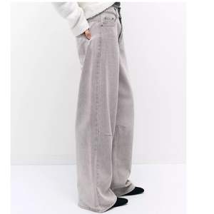 กางเกงยีนส์เดนิมสีเทาเอวสูงทรงขากว้างสำหรับผู้หญิง – กางเกงยีนส์ทรงหลวมแบบวินเทจสำหรับแฟชั่นใหม่ขายส่ง - Product Image 5