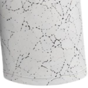 Shorts de sport imprimés blancs et noirs à pois avec ceinture élastique, légers, respirants, pour la gym, le fitness et l'entraînement - Product Image 6