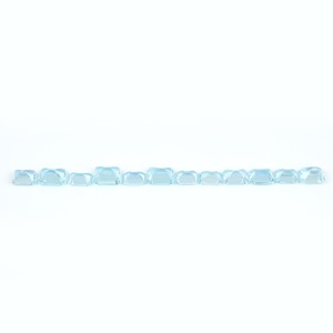 Piedra Preciosa Suelta de Aguamarina Natural, Corte Octogonal, Aguamarina Azul Facetada de Alta Calidad con Corte Esmeralda para Joyería - Product Image 3