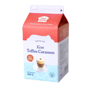 Crème de dessert au caramel non laitière la plus vendue 500G – Vente directe fabricant café et thé au lait – HALAL mondial OEM/ODM - Product Image 1