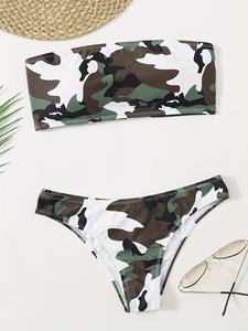 Bikinis de Mujer Personalizados con Camuflaje, Fáciles de Usar, Cómodos, en Oferta, de la Mejor Fabricación, Alta Demanda, los Mejores Bikinis de Mujer - Product Image 3