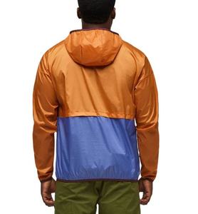 Wholesale Custom Summer Half Zip-Up Anorak <b>Jacket</b> for man Breathable Polyester Windbreaker Casual Windproof <b>Waterproof</b> <b>Thin</b> - Product Image 2