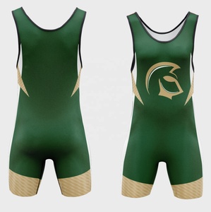 Combinaison de lutte personnalisée sublimée 100 % polyester avec logo frontal, séchage rapide, extensible, une pièce, pour arts martiaux, pour adultes, OEM - Product Image 4