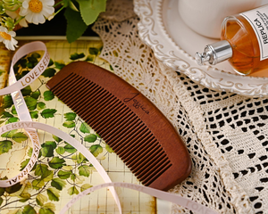 Vintage Style Wooden Hair Comb Handmade Smooth Edge Detangler For Healthy Hair And Scalp Massage Therapy - Product Image 5