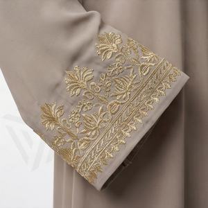 Abaya Musulmana Informal Hecha a Mano para Mujer, Estilo Modesto, Vestido Largo Islámico, Diseño Lavable, Abayas con Color Personalizado - Product Image 5