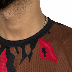 Nueva camiseta de sublimación 100% algodón para hombre, servicio OEM, camiseta estampada por sublimación a precio económico. - Product Image 4