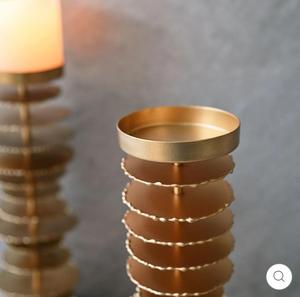 Candelabro de Latón con Base de Mármol, Lámpara de Mesa Decorativa para Sala de Estar, Diseño Contemporáneo - Product Image 3