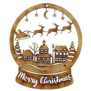 Eco Wooden Christmas <b>Tree</b> Ornament Craft Laser Cut Reindeer Star <b>Tabletop</b> Miniature Xmas <b>Tree</b> Home Party Holiday Decoration <b>Tree</b> - Product Image 5