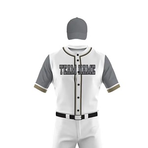 New Design Fashionable 100% Polyester Customized Men <b>Baseball</b> Jersey Uniform Design Your Own <b>Baseball</b> Uniform For Sale 2026 - Product Image 3