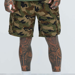 Wholesale Custom Regular Fit <b>Y2K</b> Crystal Embroidery Men's Denim Jean Shorts Plus Size Summer Knee Length Distressed Eco-Friendly - Product Image 5