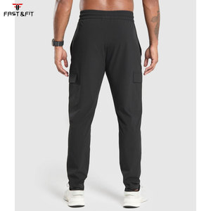 Pantalon décontracté d'hiver en toile respirante pour homme, coupe droite ample, style workwear, taille 4XL, léger, service OEM, vente en gros de la marque - Product Image 2