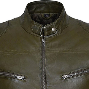 Custom Logo Design Breathable Leather <b>Jacket</b> For Men <b>Slim</b> <b>Fit</b> Best Quality Winter <b>Jacket</b> For Men - Product Image 5