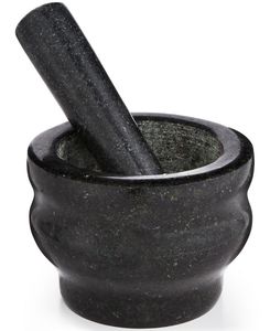 Smooth Finish Marble Mortar And Pestle For Grinding Spices Herbs <b>Garlic</b> And Making <b>Fresh</b> Sauce Easily - Product Image 6