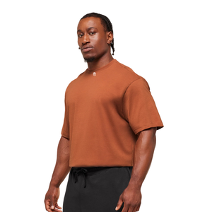 Camiseta Extra Grande de Algodón 100% Premium para Hombre, con Logotipo Bordado Personalizado, Corte Musculoso, Ropa de Gimnasio, Estilo Hip Hop Urbano - Product Image 4