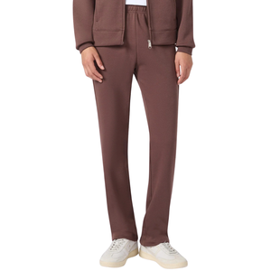 Women Full Zip Stand Collar Tracksuit With <b>Trousers</b> Straight Fitted Casual Lounge Travel Wholesale Custom Two Piece Clothing Set - Product Image 6