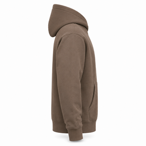 Sudadera con Capucha Oversize de Forro Polar de Poliéster Grueso para Hombre al por Mayor con Bolsillo Canguro, Personalizable, Estilo Urbano, Proveedor OEM ODM - Product Image 6