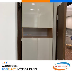 Panneau intérieur en PVC brillant de garde-robe de minimalisme Vietnam Leading Interior Panel Factory - Product Image 1