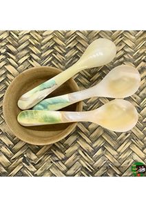 Luxury Mother Of Pearl Spoon Natural Seashell Tableware With Customized Design OEM Private Label Service - Product Image 4