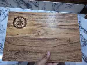 Elegante Tabla de Cortar de Madera de Acacia Ecológica, Tabla de Quesos Resistente, Diseño Personalizado, Empaque para Utensilios de Cocina - Product Image 3