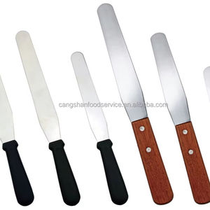Utensilios de Cocina Reutilizables de Metal Henry Foodservice, Espátulas para Glaseado de Acero Inoxidable, Espátulas para Repostería - Product Image 3