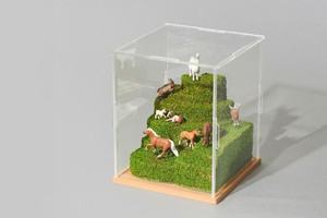 [2.9] chất lượng tốt nhựa 3D bức tượng hồ cạn Dollhouse thu nhỏ nút chai cảnh quan - Product Image 5