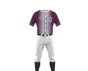 Nuevo Uniforme de Béisbol para Hombre Cosido, Logotipo/Colores Personalizados, Antiarrugas, Transpirable, Uniforme de Béisbol para Hombre de Primera Calidad - Product Image 1