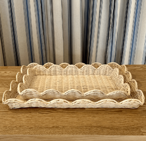 Plateaux décoratifs en rotin, accessoires de décoration intérieure, plateau en osier durable à petit et abordable prix - Product Image 6
