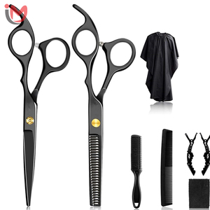 Ensemble de ciseaux de coiffure professionnels pour hommes, femmes, animaux domestiques, salon à domicile, kit de coupe pour barbier, fabricant de kits d'outils de barbier OEM - Product Image 5
