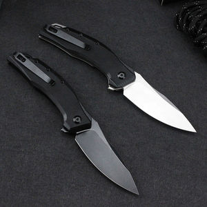Couteau Bowie en acier inoxydable G10 à haute dureté, vente en gros, support de personnalisation OEM/ODM, stock disponible, best-seller - Product Image 4