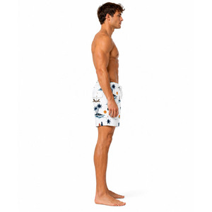 Wholesale Lightweight Mens Summer Outdoor <b>Hot</b> Beach Shorts Quick-Dry Eco Friendly Elastic Mid Waist Polyester Casual Style Short - Product Image 4