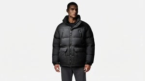 Chaqueta Acolchada con Capucha Negra para Hombre, Abrigo de Invierno Cálido, Chaqueta Casual de Moda para Exteriores, Venta al Por Mayor ONE APEX - Product Image 3
