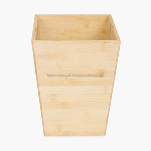 Elegant Eco-Friendly Built-In Wooden Dustbin Minimalist Design for Home Decor <b>Bedrooms</b> Living Rooms Offices Waste Indoor/Outdoor - Product Image 6