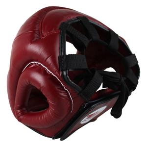 Protector de Cabeza de Boxeo Ajustable de Cuero de Primera Calidad, Hecho a Medida para Gemelos, Equipo de Seguridad Profesional para Kickboxing - Product Image 4
