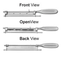 Couteau à greffe cutanée Humby, manche dermatome, instrument de greffe cutanée de qualité supérieure, couteau à peau, instruments de chirurgie plastique ISO/CE